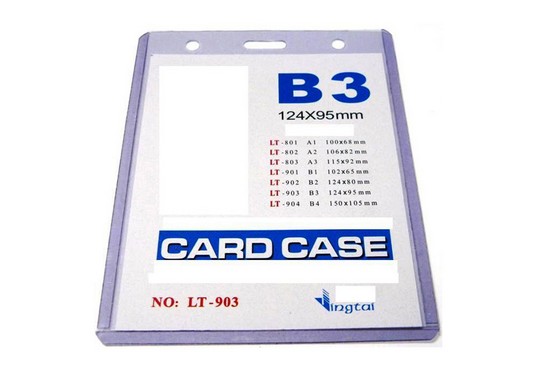 Porte Badge B2 PVC 7415-5/64-4/NOVA N2123 
